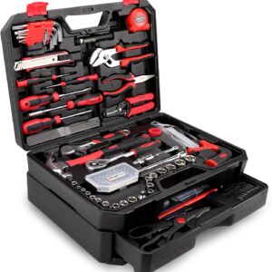 KingTool 325-Piece Home Repair Tool Kit – General Home/Auto Repair Tool Set with Toolbox Storage Case & Drawer